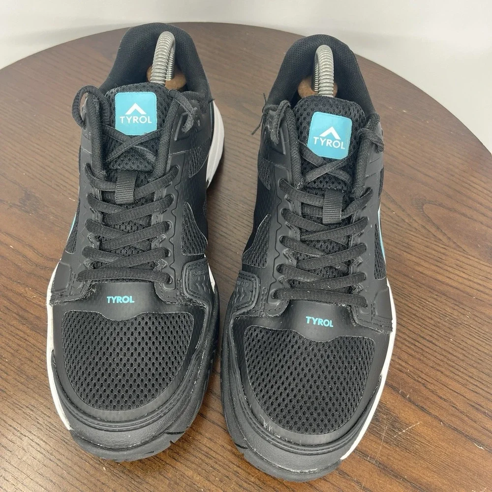 Tyrol Striker Pro V Shoes Women's 10 Black Teal Trainers Athletic Sneakers 0200V